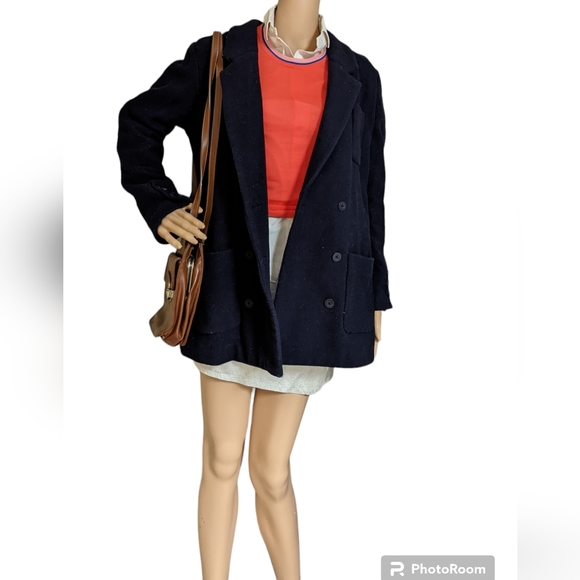 Urban Outfitters BDG navy blue peacoat - Picture 6 of 16